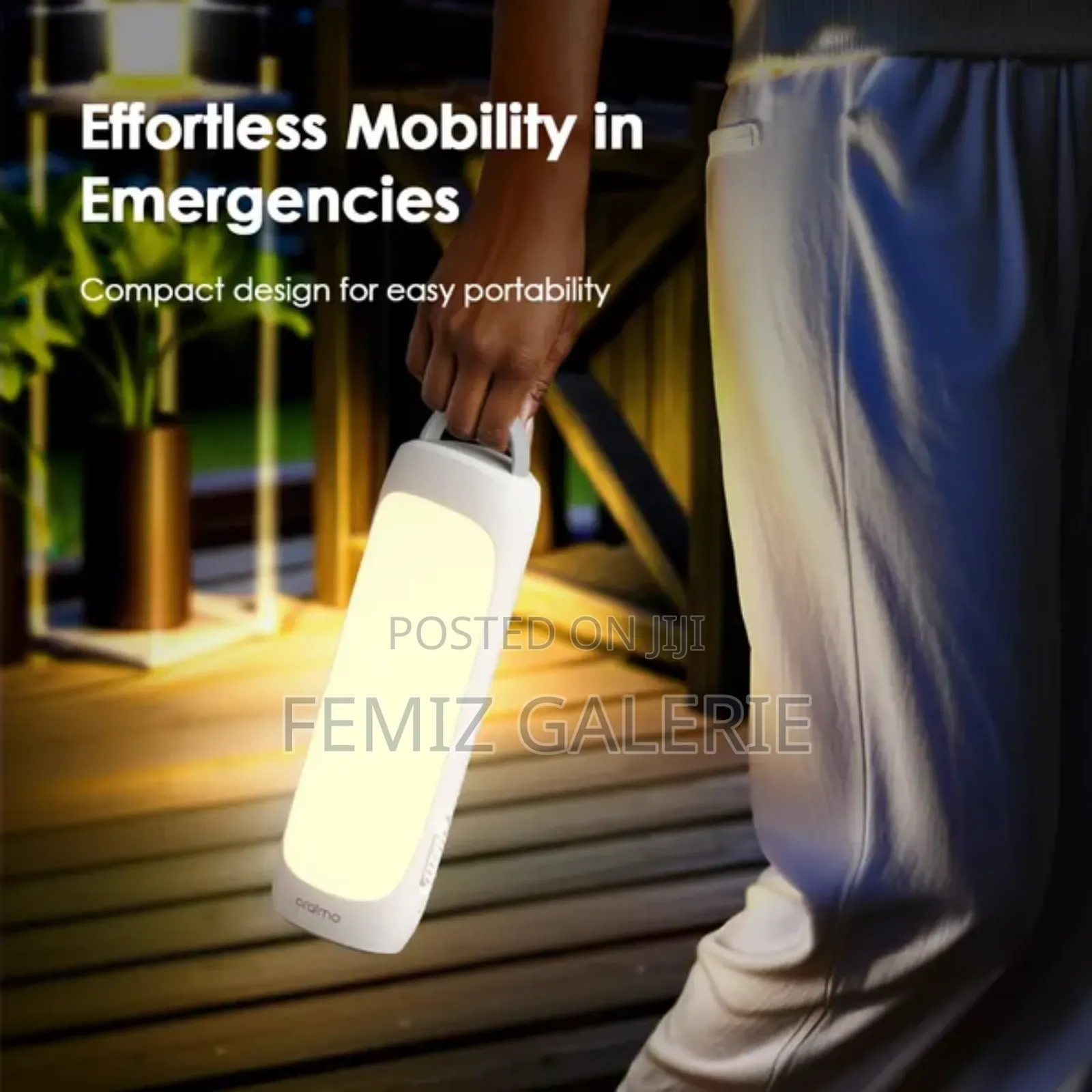 Oraimo Lumigo 300 Lumens Emergency Light 2pcs