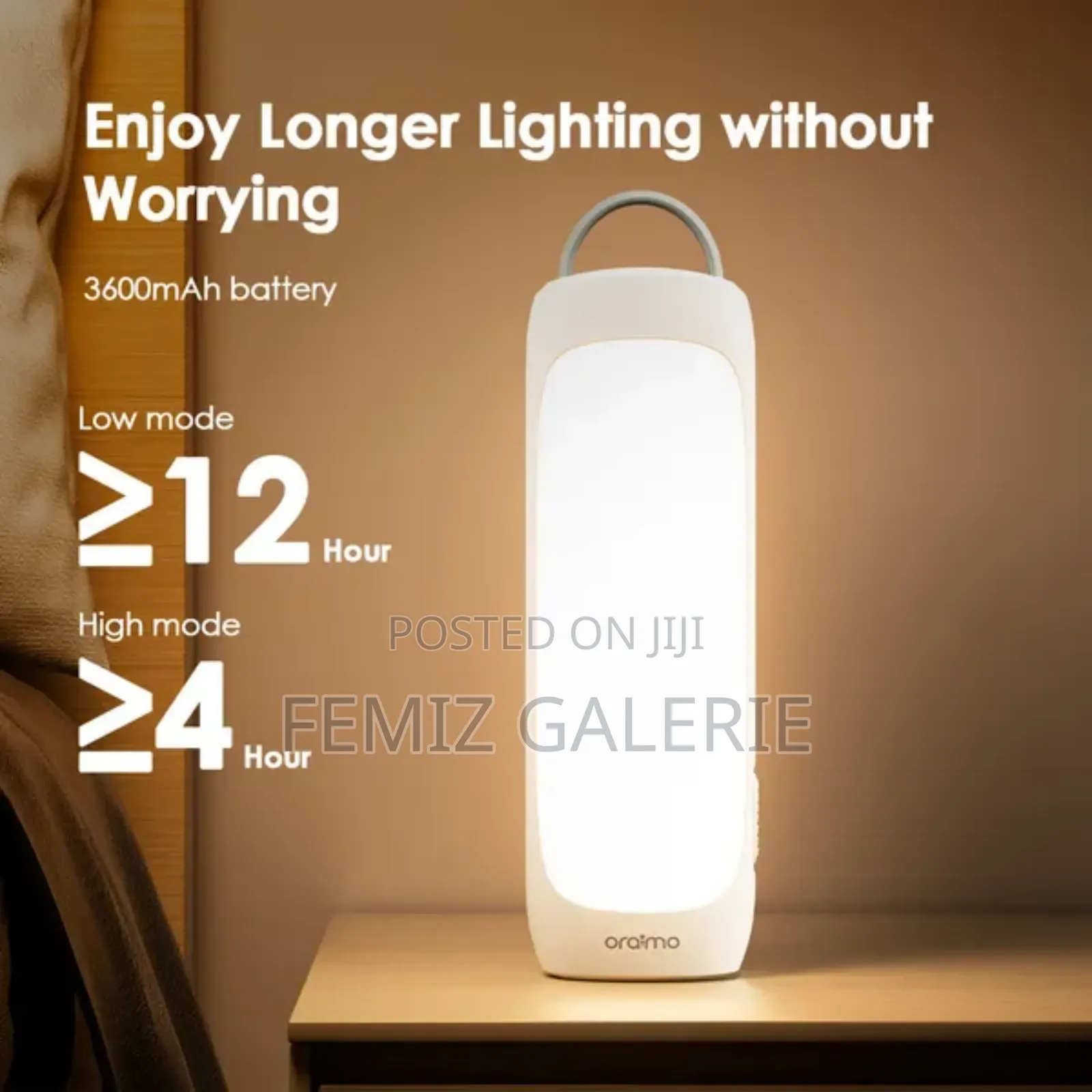 Oraimo Lumigo 300 Lumens Emergency Light 2pcs