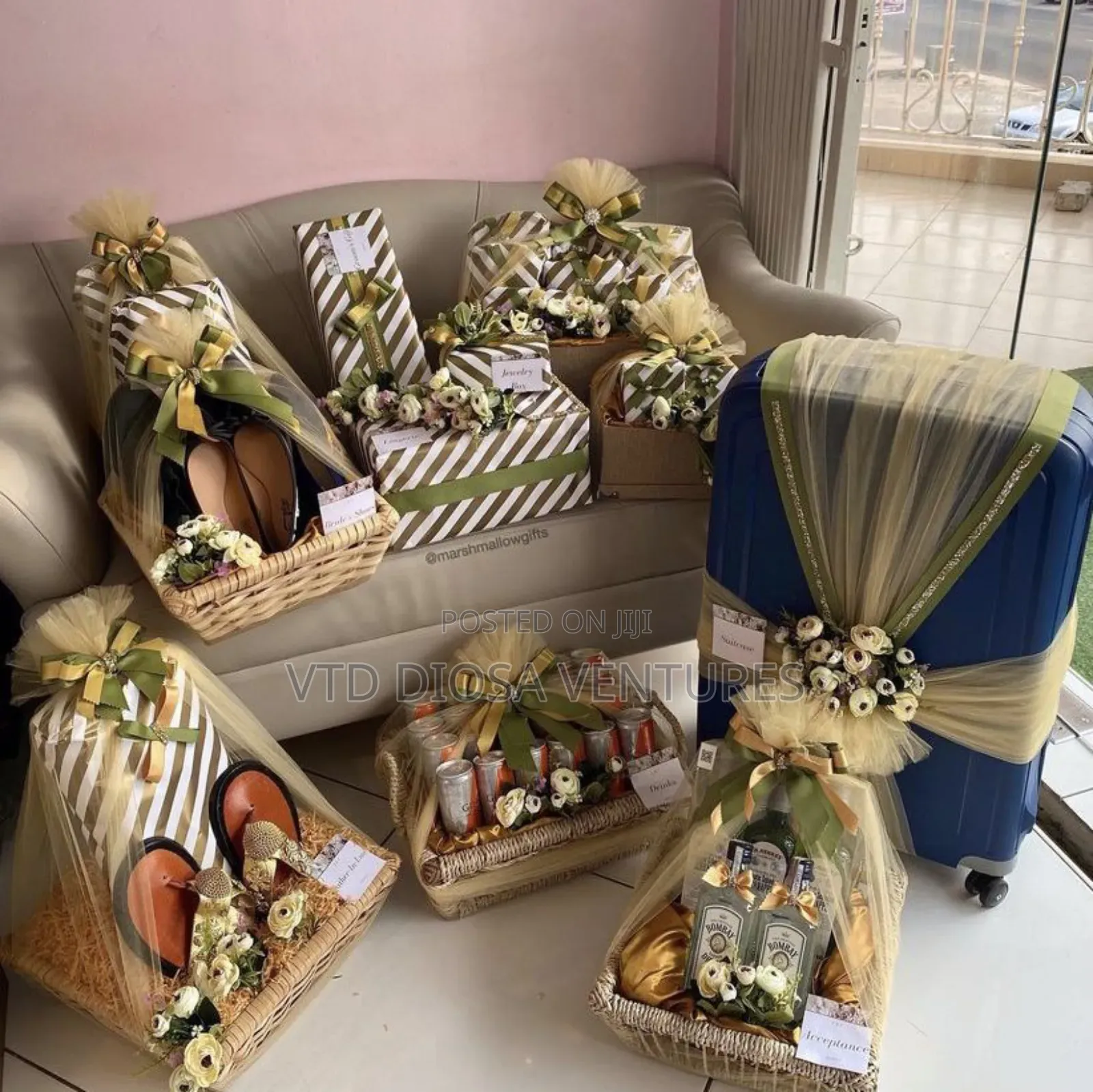Engagement Dowry Wrapping