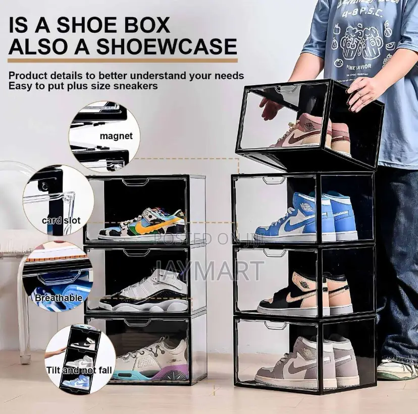 Durable Shoes Plastic Organizer