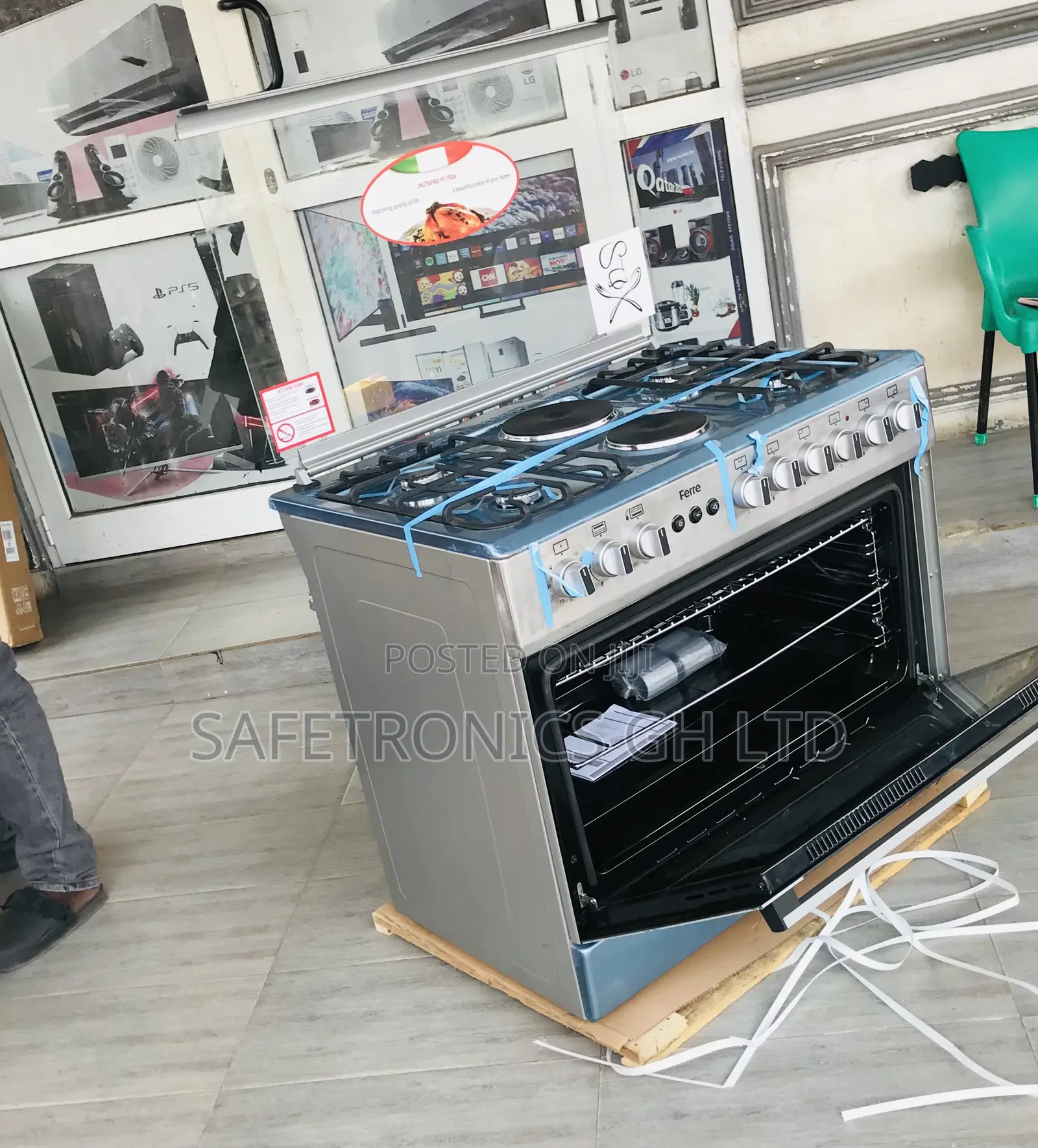 Ferre Turkish Fast Cooking 4 Gas 2 Electric 60/90 Oven