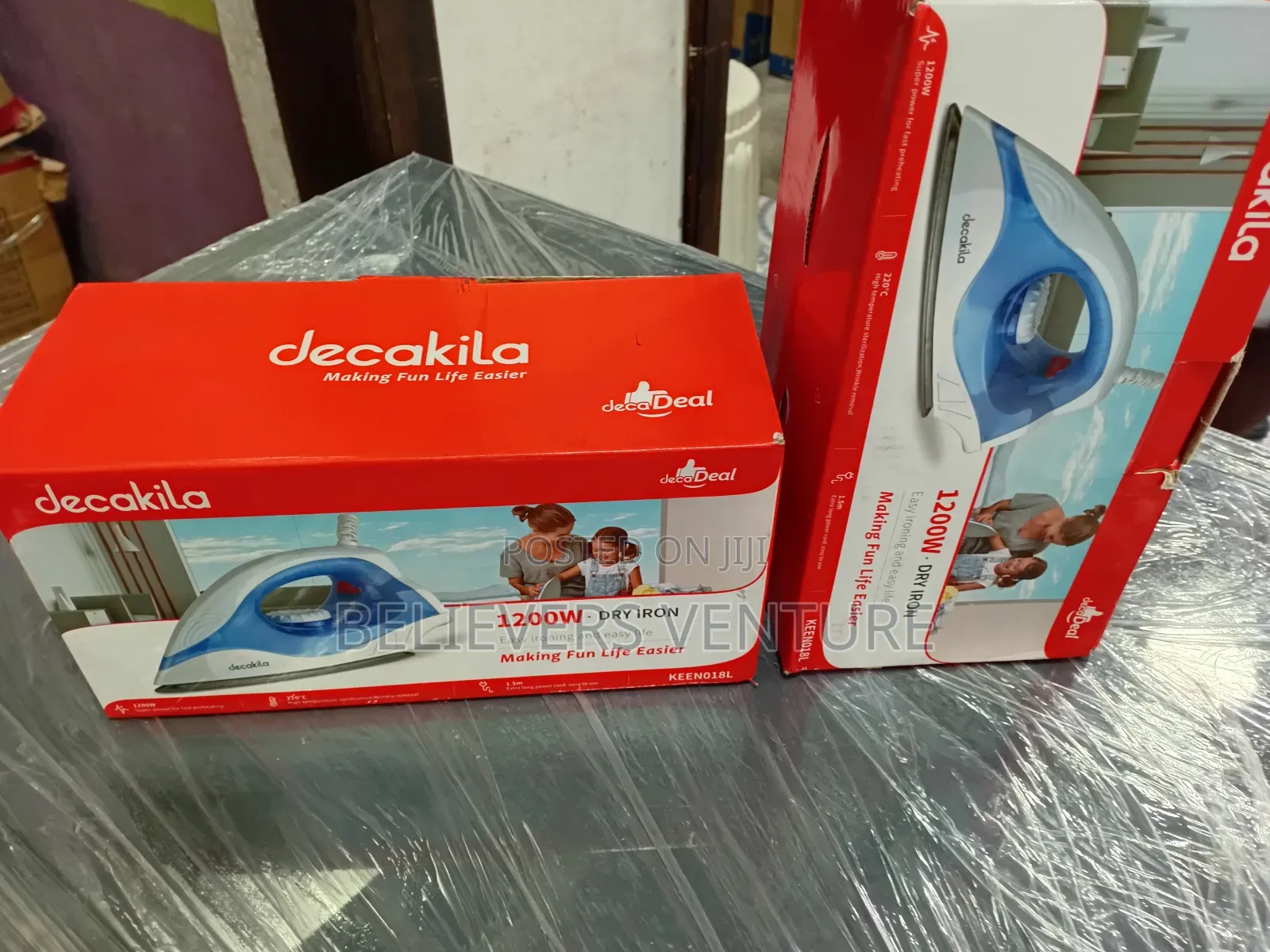 Super Quality Decakila Dry Iron Decakila 1200w