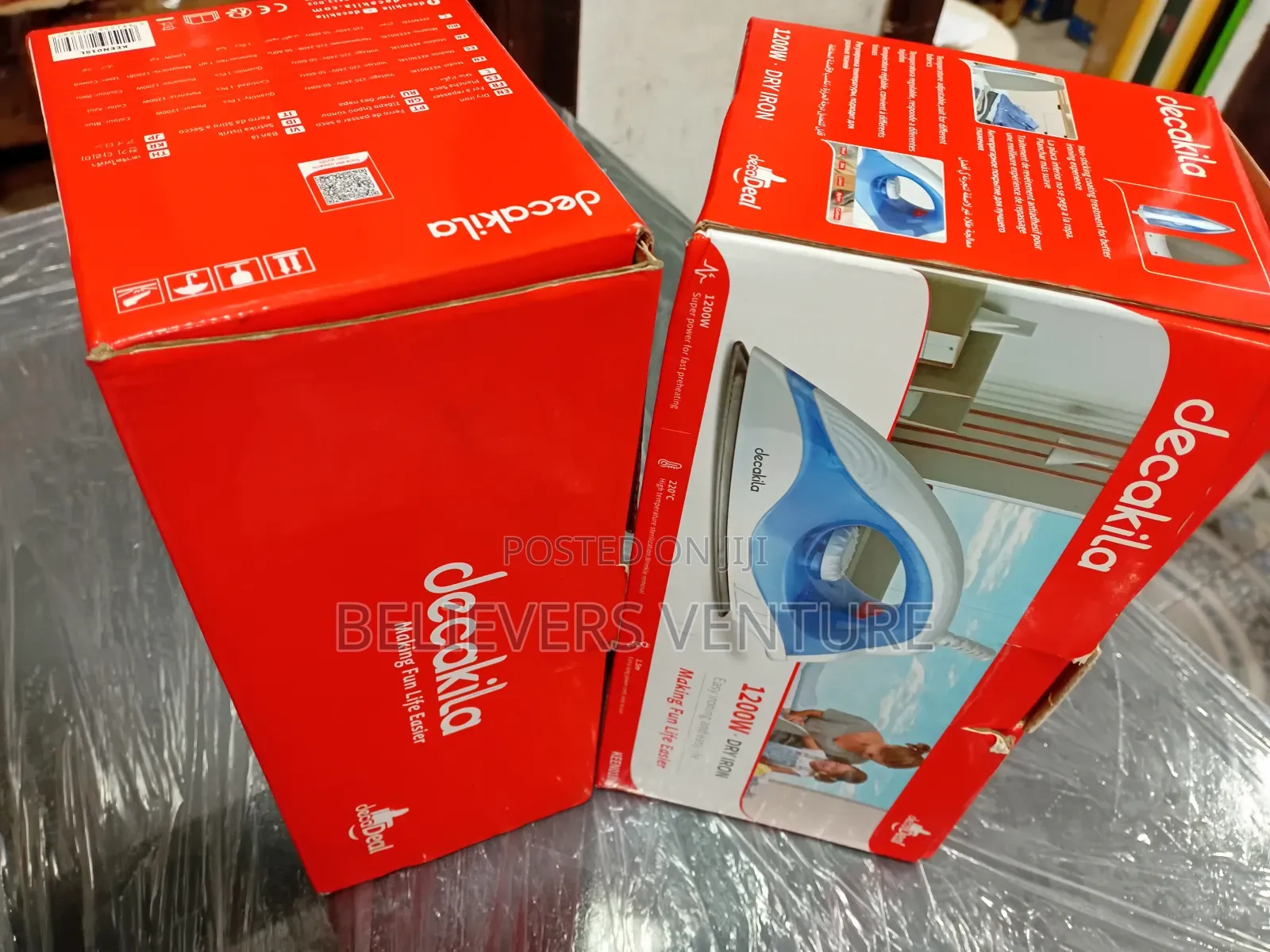 Decalife 1200w Dry Iron Decakila Dry Iron