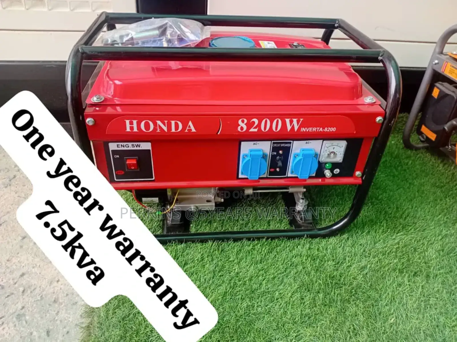 Factory Made 7.5kva Honda Petrol 8200watts Generator 8.2kw