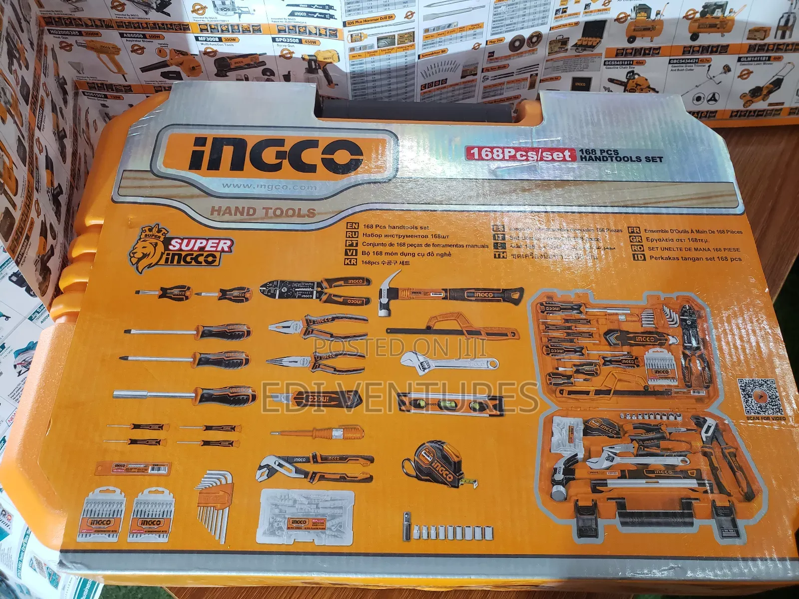 Ingco 168 PCS Tools Set