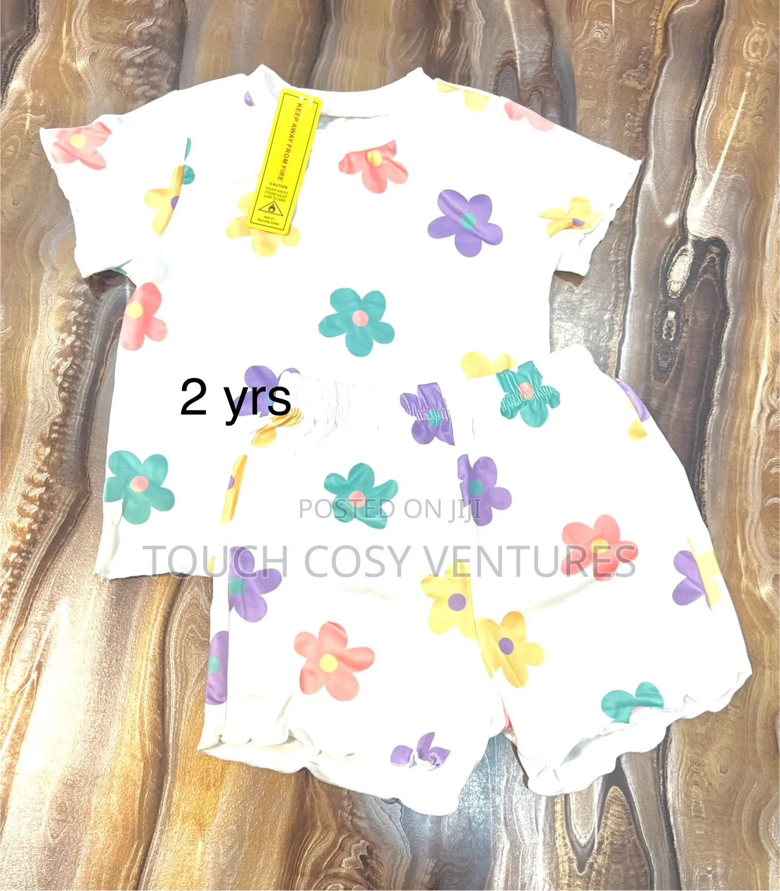 Girls Floral Top and Short