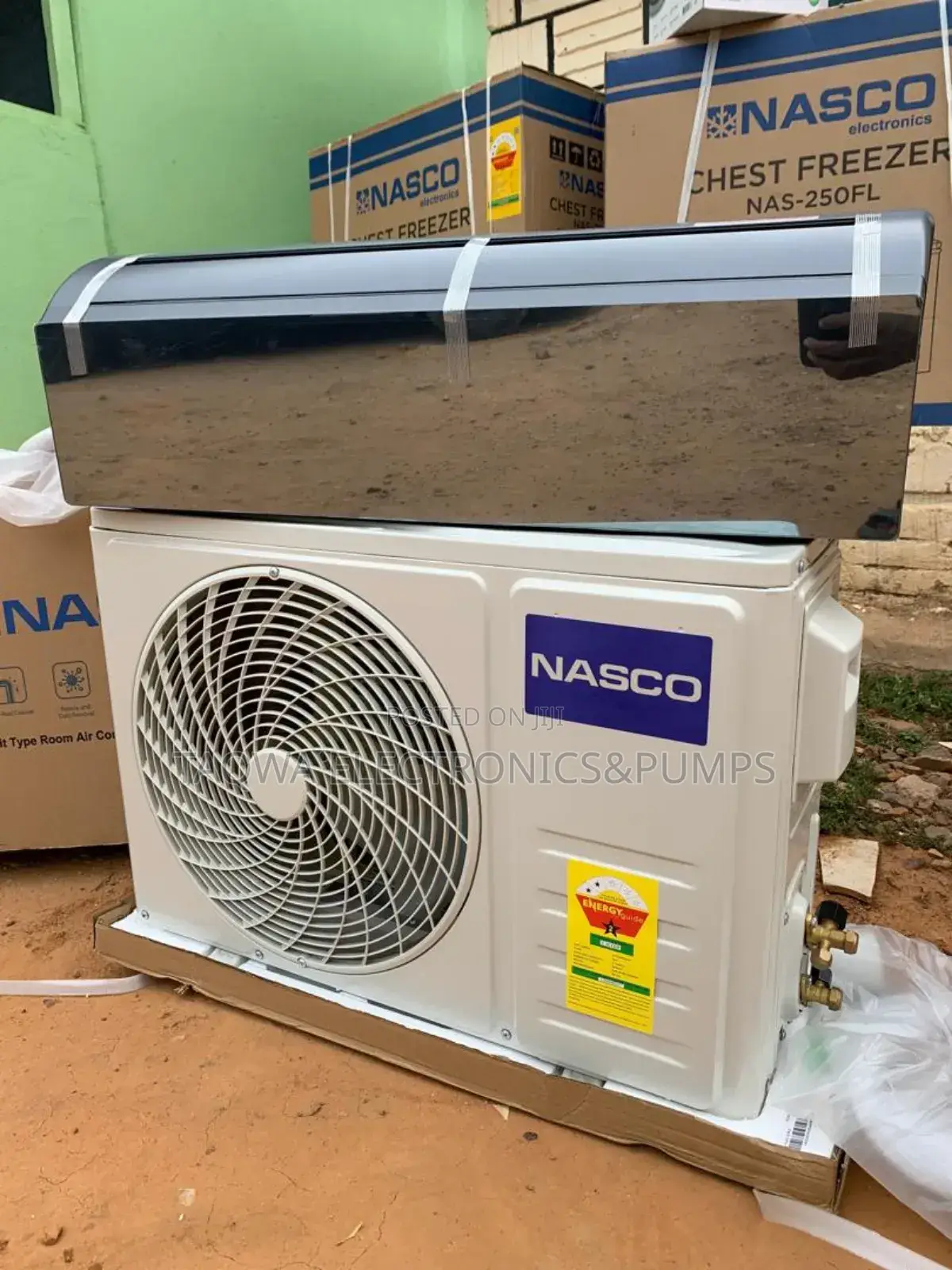 Sleek Nasco Mirror 1.5hp Ac With R410a Gas