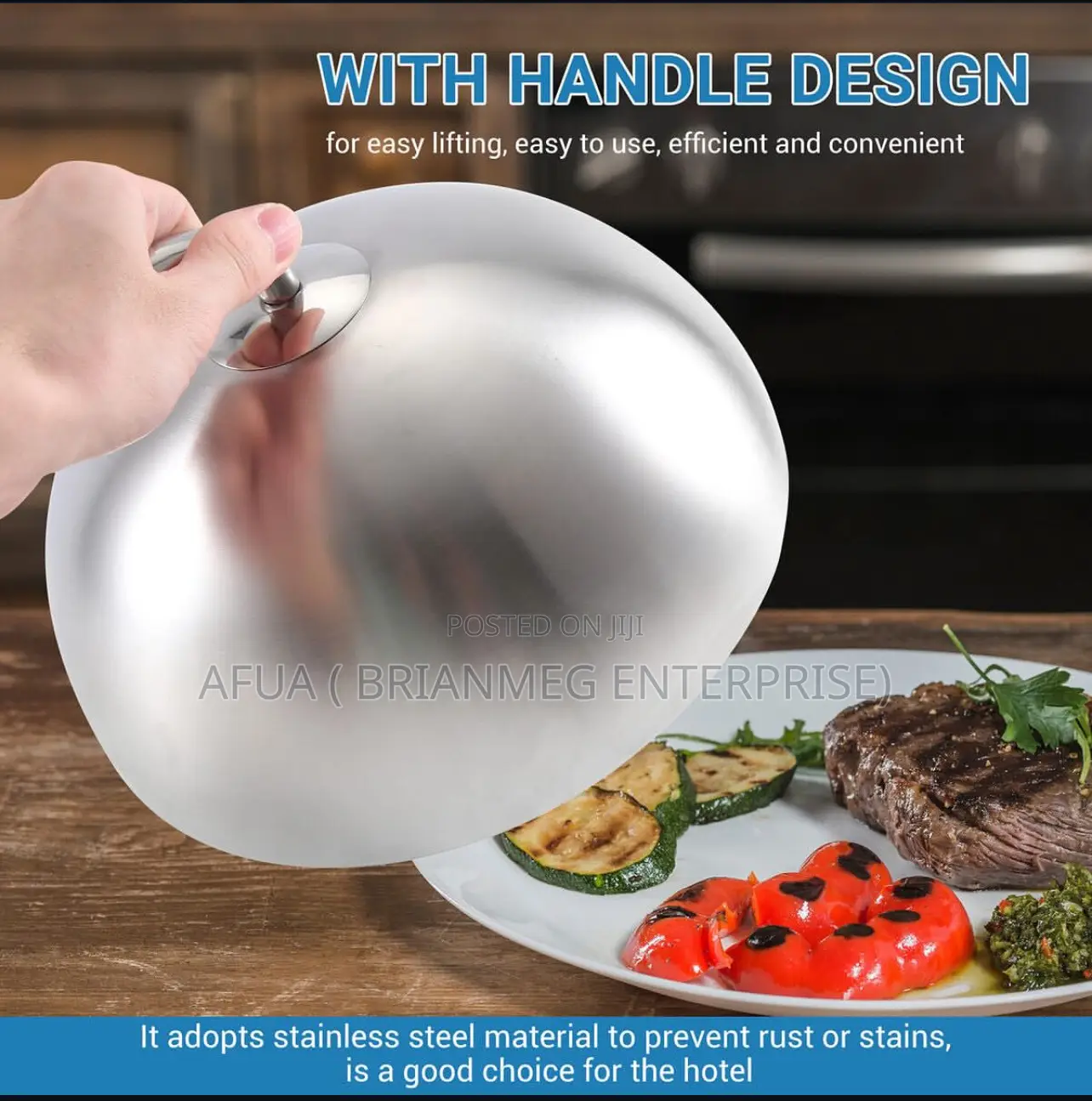 Stainless Steel Good Cloche ( Food Cover)