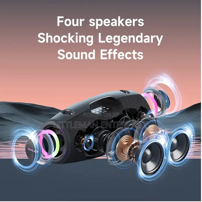 Bluetooth Speaker Zealot Boombox