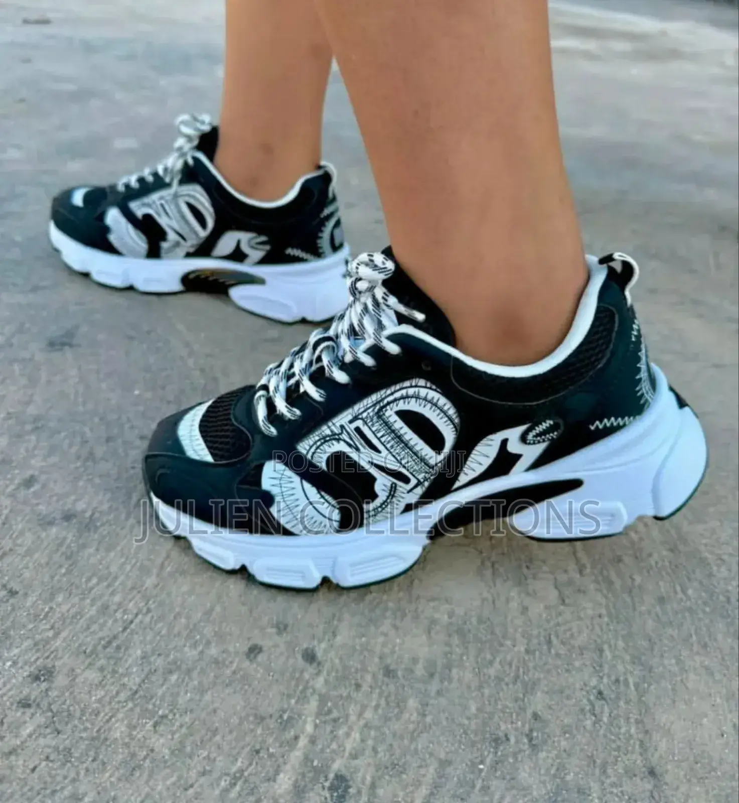 Dior Hommer Cd Black and White