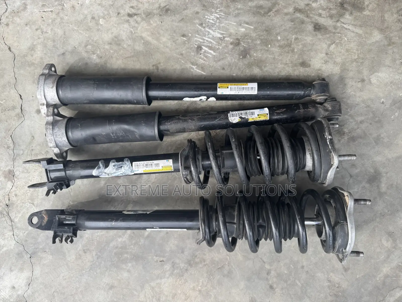 Mercedes Benz C Class W205 Oem 15-18 Shocks Absorbers