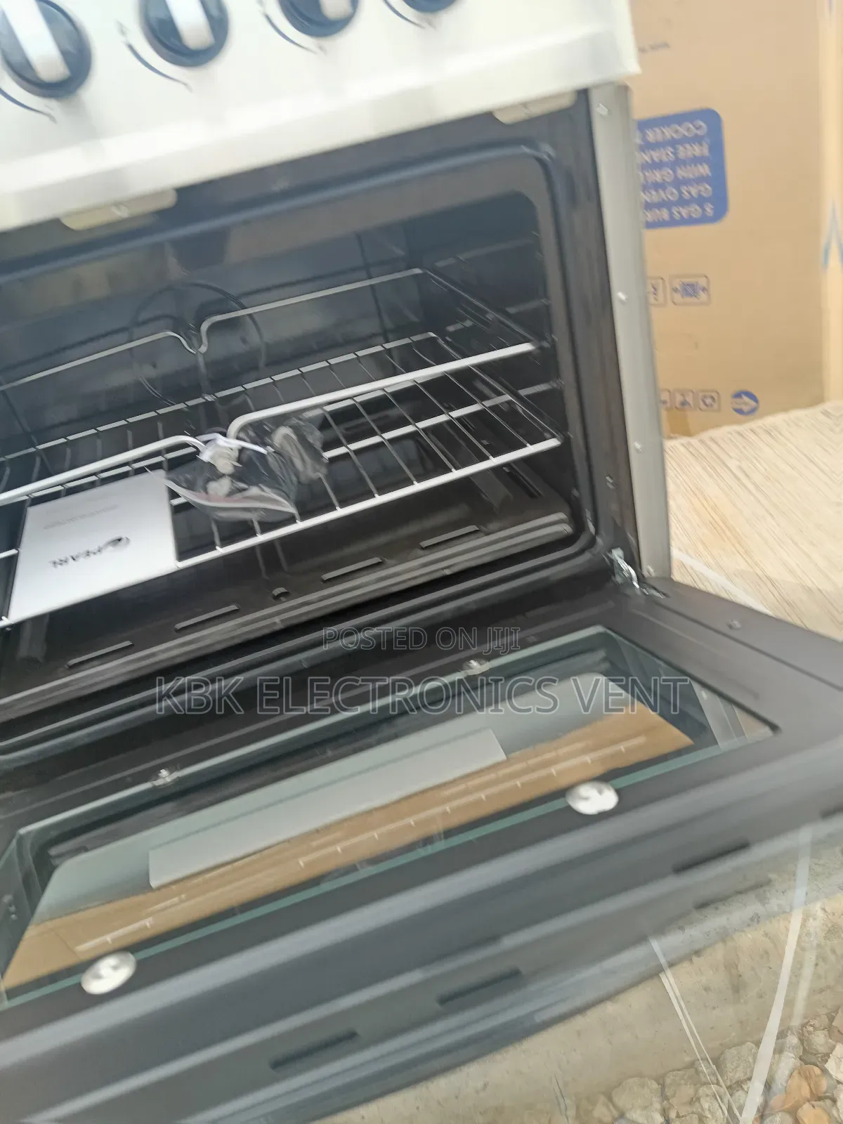 Pearl 80*60 5burner Gas Cooker Oven + Grill