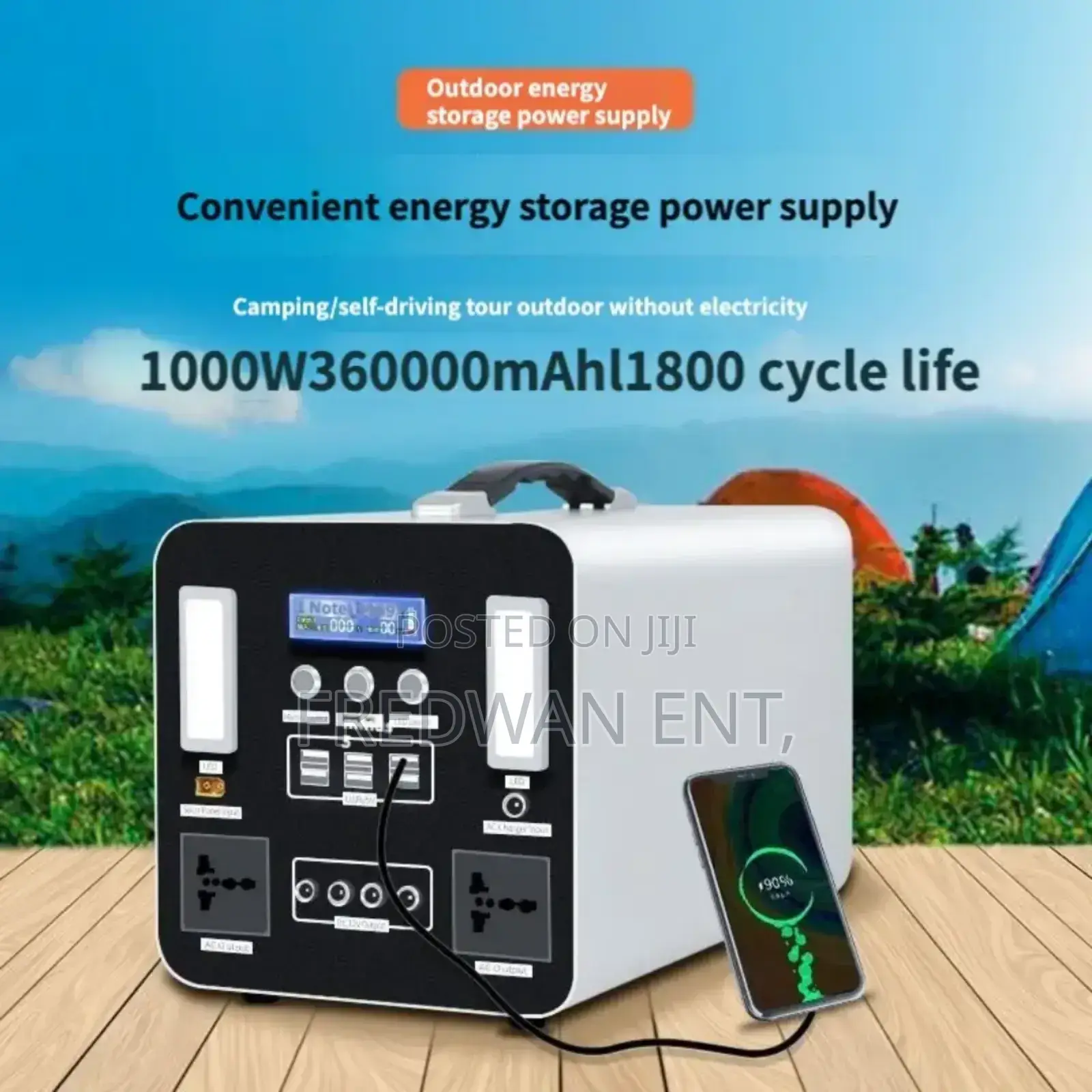 Super 1000w Portable Power Station