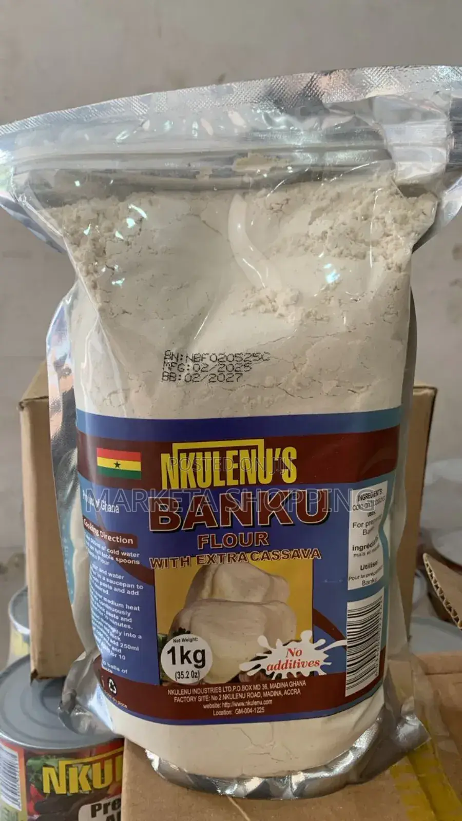 Nkulenu Banku Flour 1kgx10
