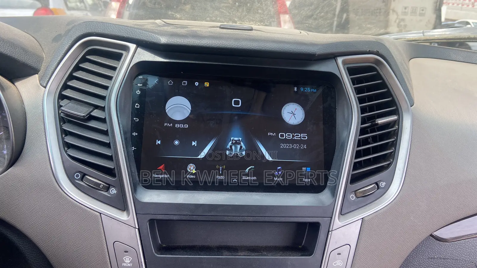 Hyundai Santa Fe 2012-17 Radio Android Screen