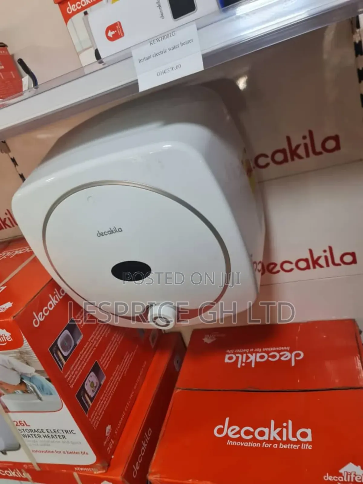 Comfortable Decakila Instant Water Heater!