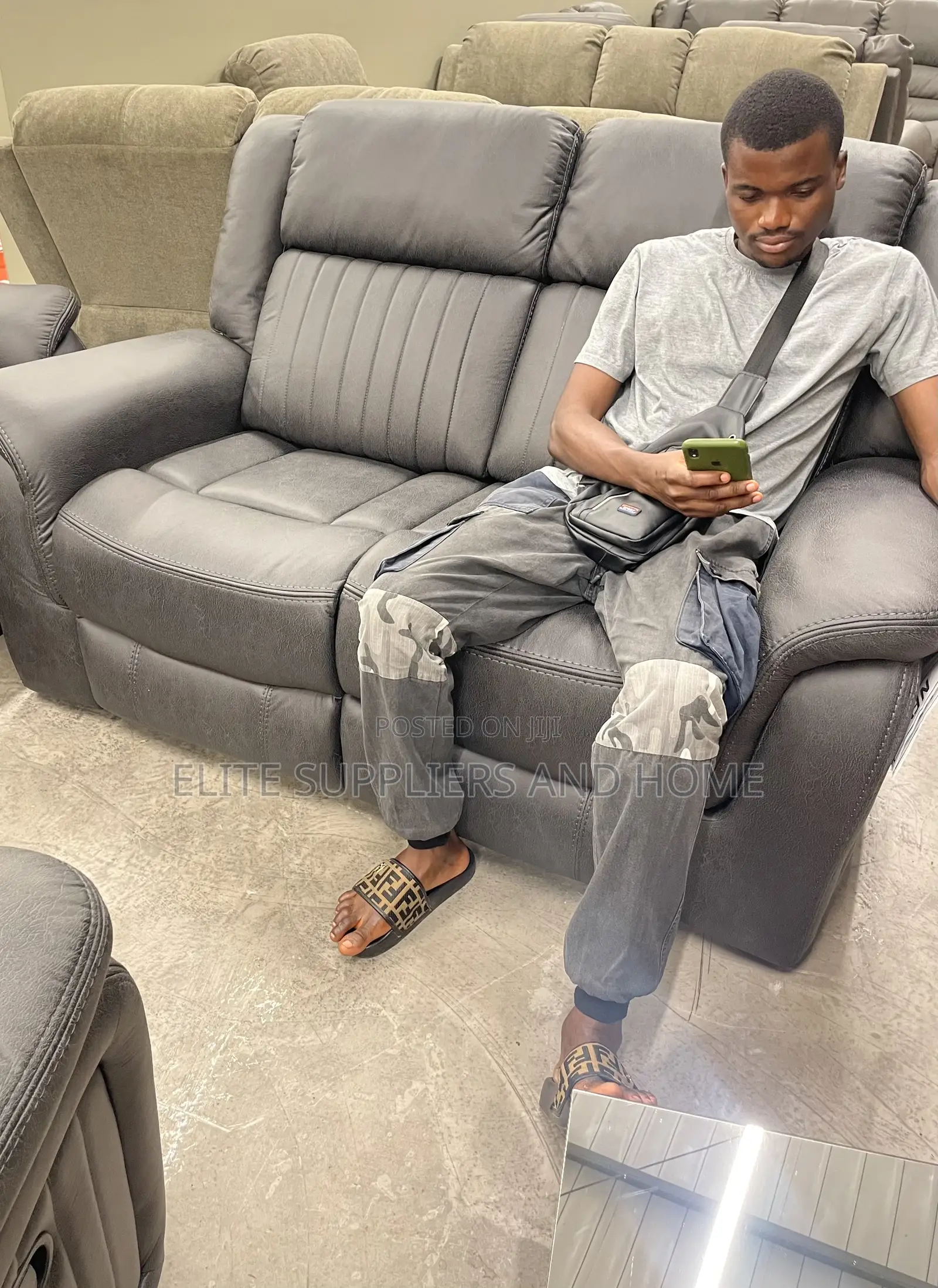 Recliner Sofa Set