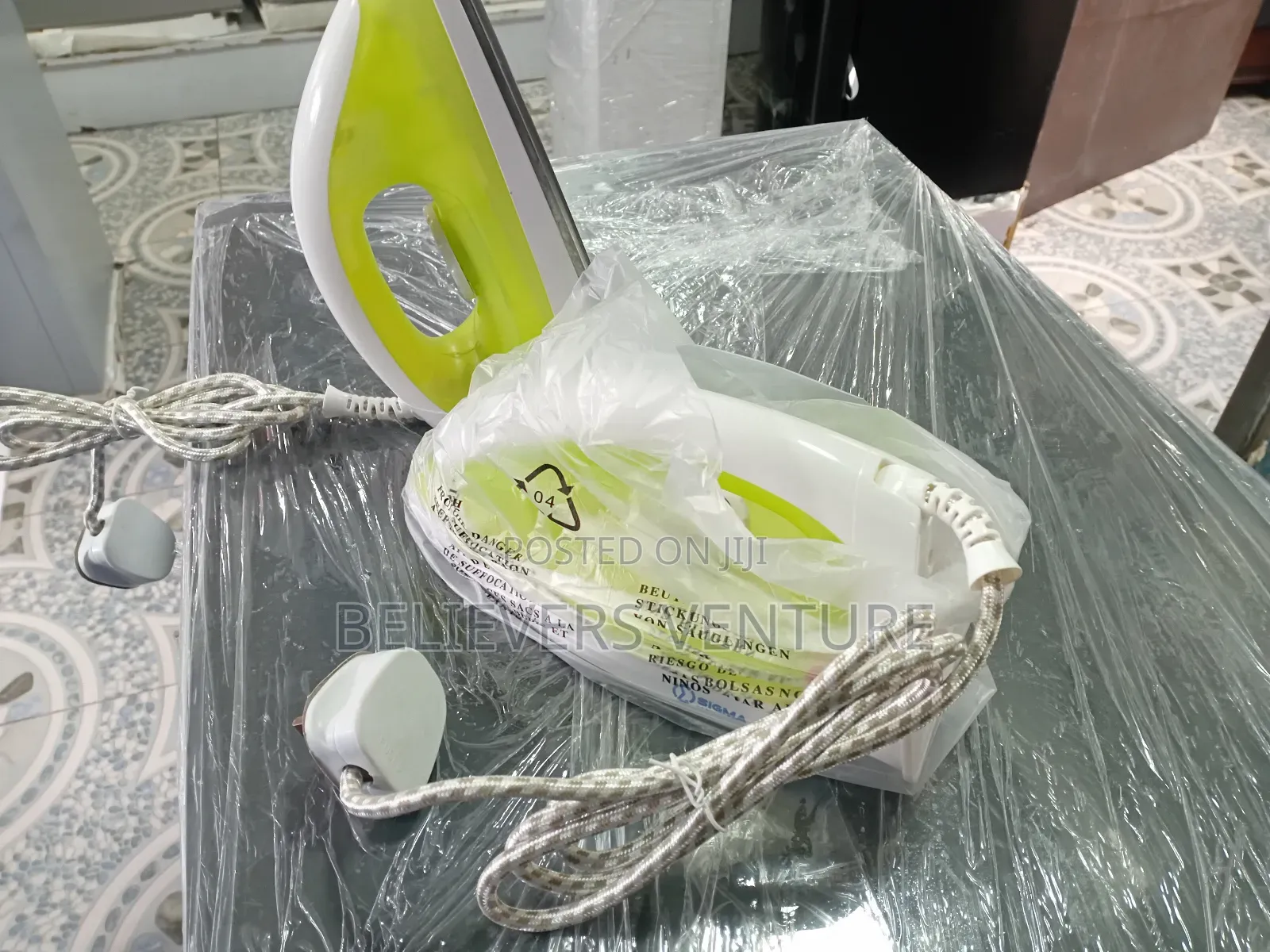 Sigma Temperature Control Iron 220v Sigma Dry Iron