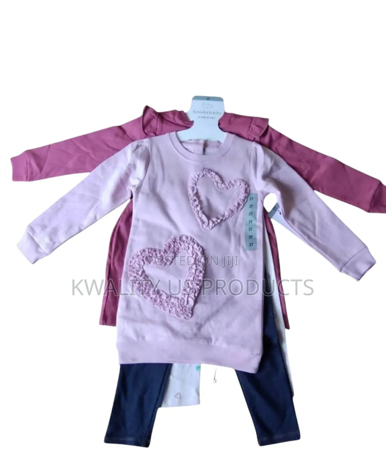 Koalakids Girls Dress Set - 4 Piece