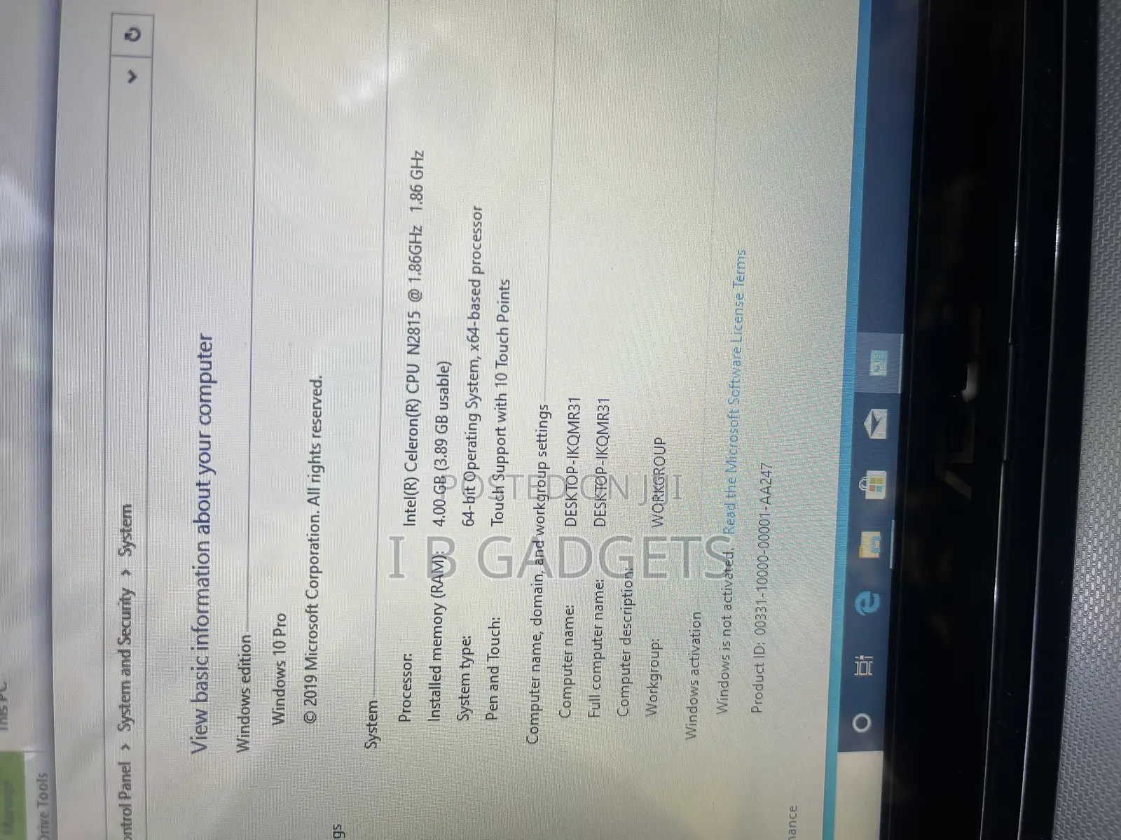 Laptop Asus X200MA 4GB Intel Celeron HDD 500GB