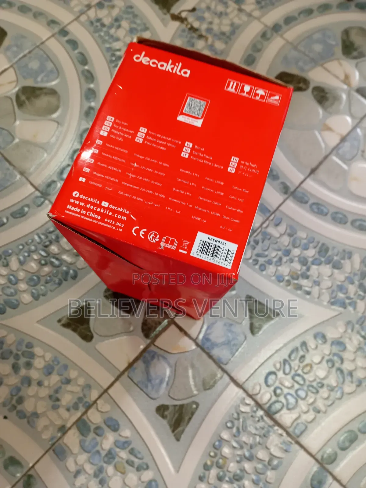 Long Cord Dry Iron Decakila 1200w Iron Decakila