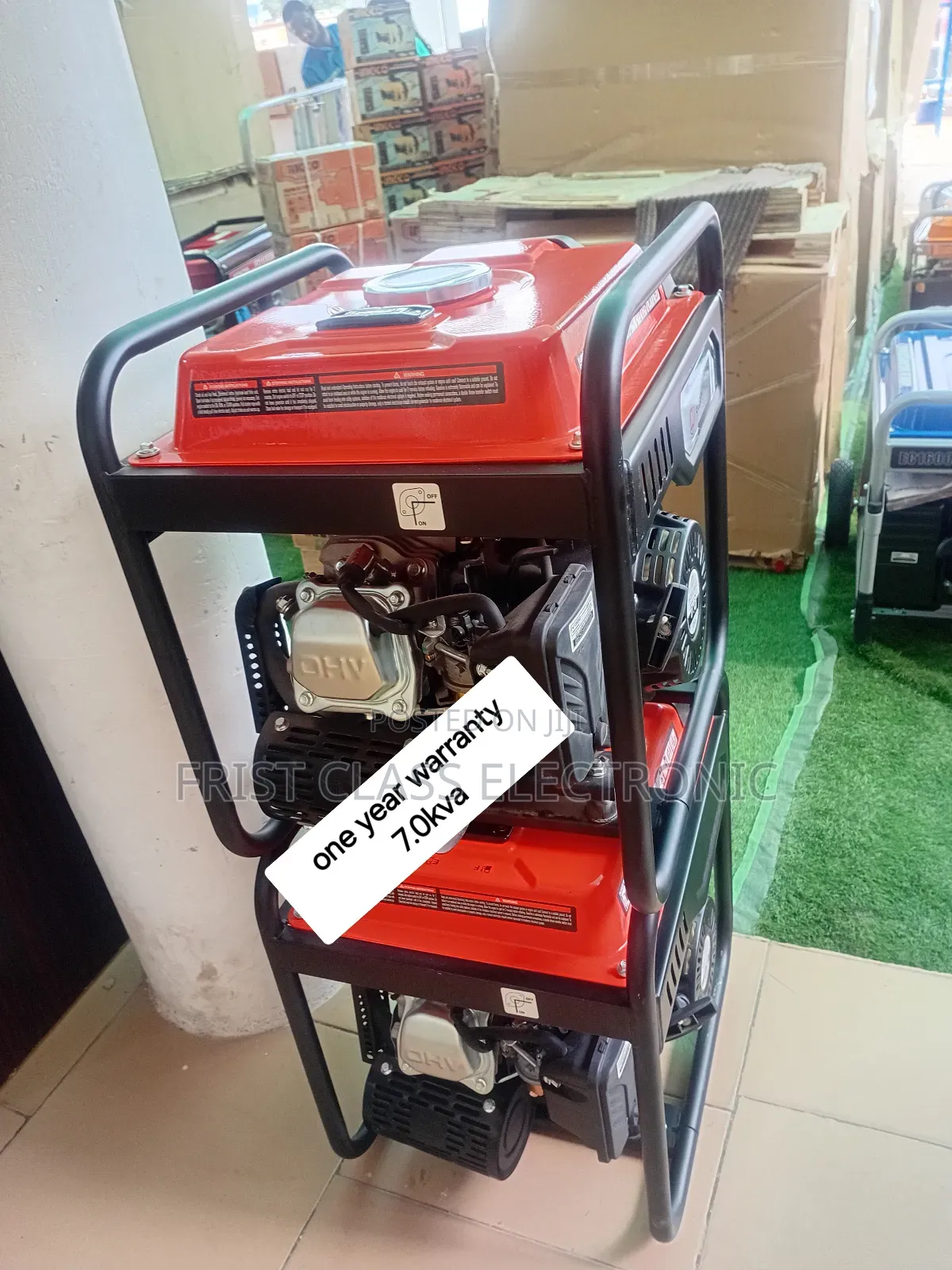 High Grade 7.0kva Petrol Generator