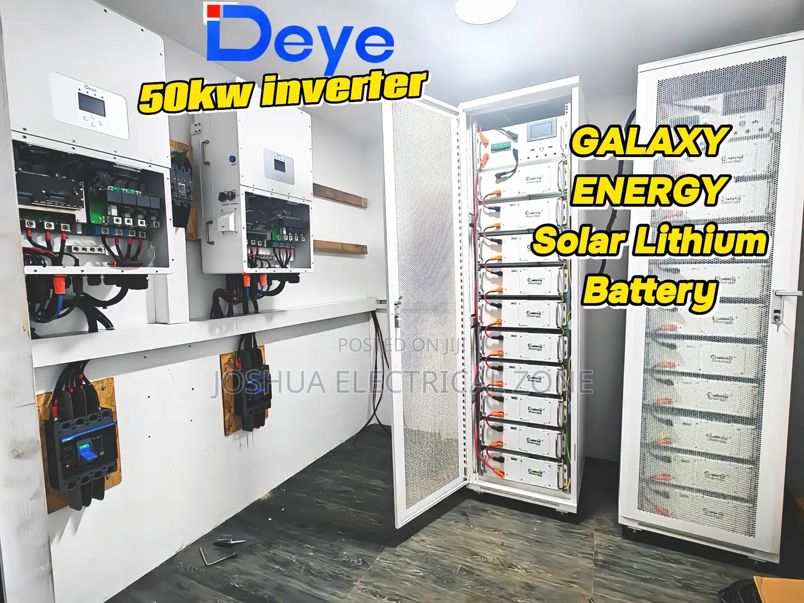 Deye 50kw Hybrid Inverter (3 Phase) – Sun--sg01hp3-eu Bm4