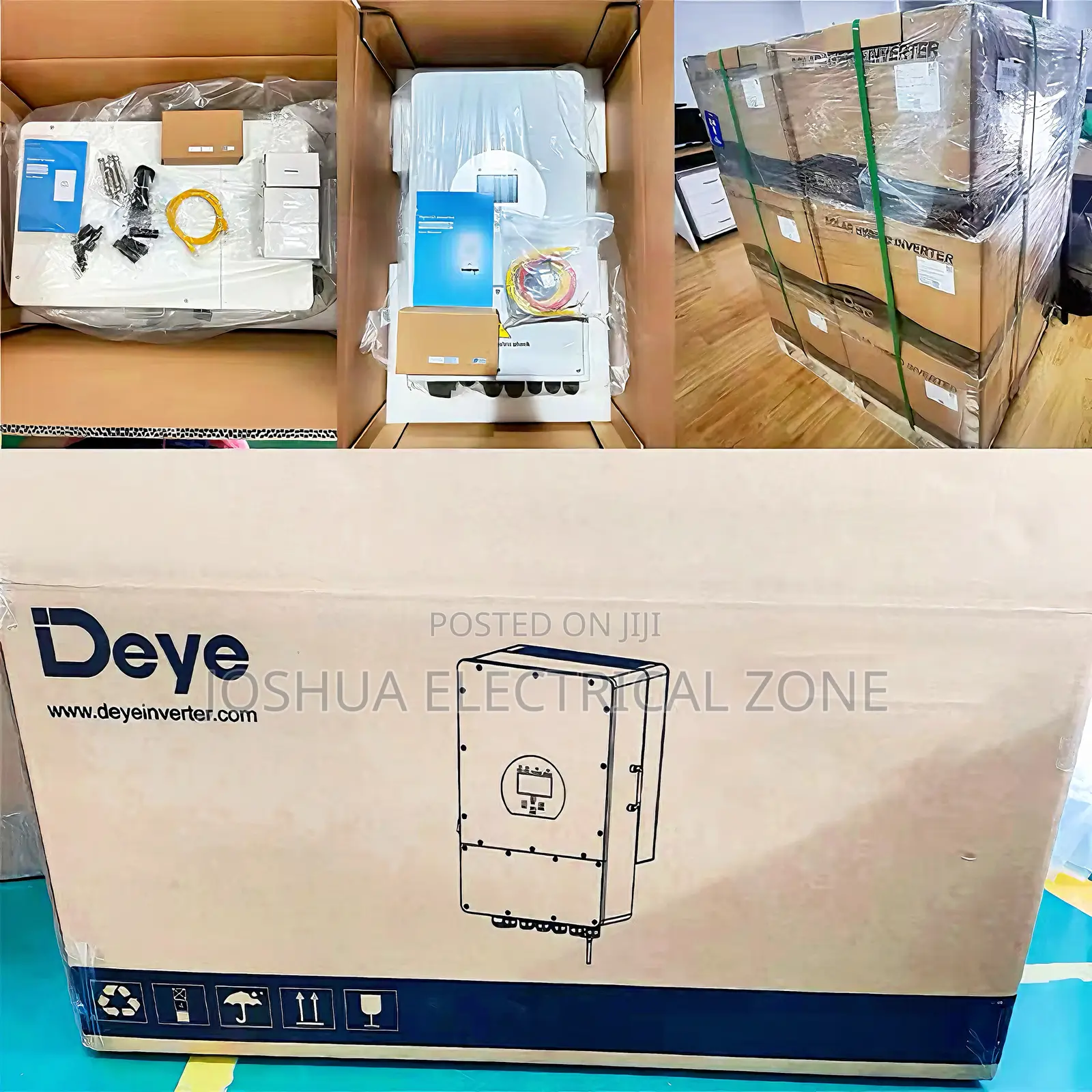 Deye 50kw Hybrid Inverter (3 Phase) – Sun--sg01hp3-eu Bm4