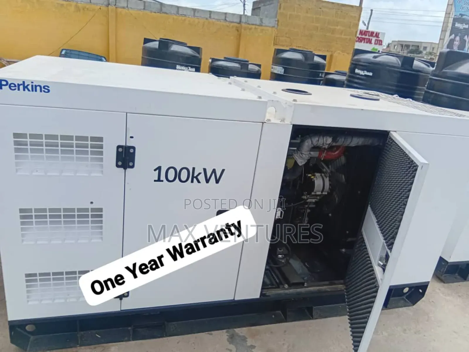 Environmentally Conscious 100kva 100kw Diesel Silent Perkins