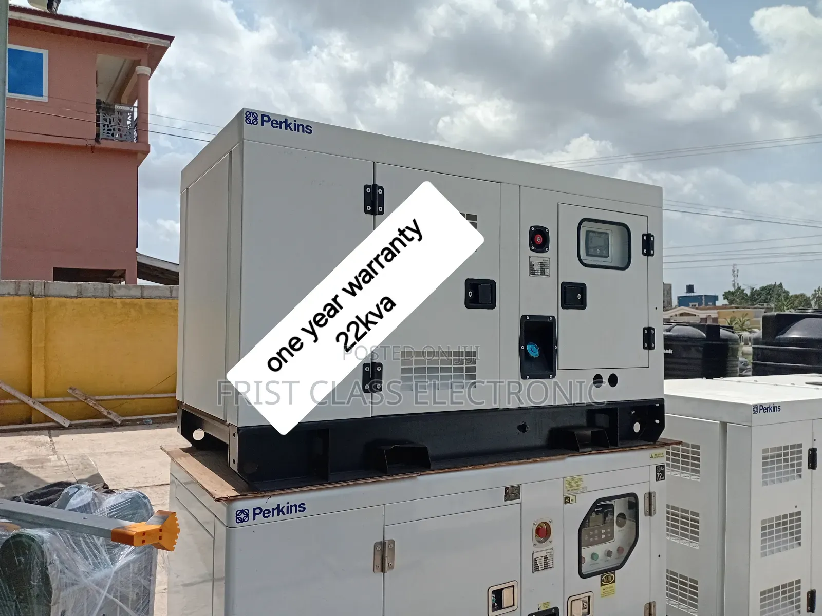 High-Power 22kva Silent Diesel Generator