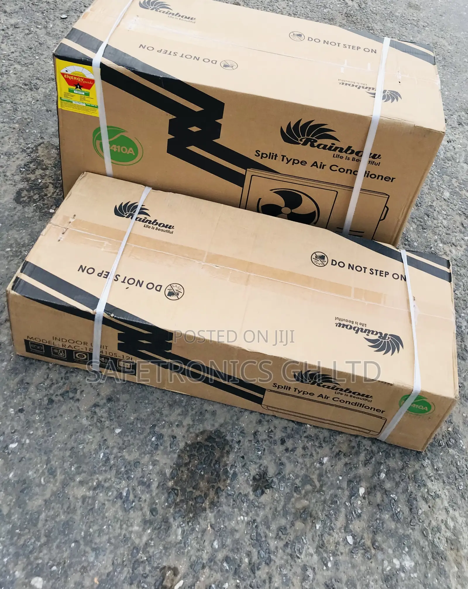 Massive New White Rainbow 1.5 Horsepower Split Ac