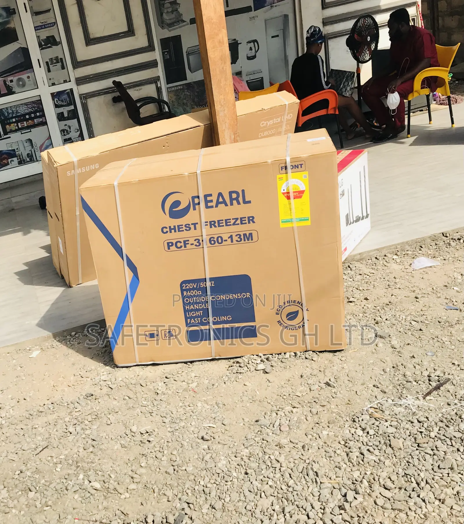 Fast Chilling Pearl 200 Liters Singledoor Dark Grey Freezer