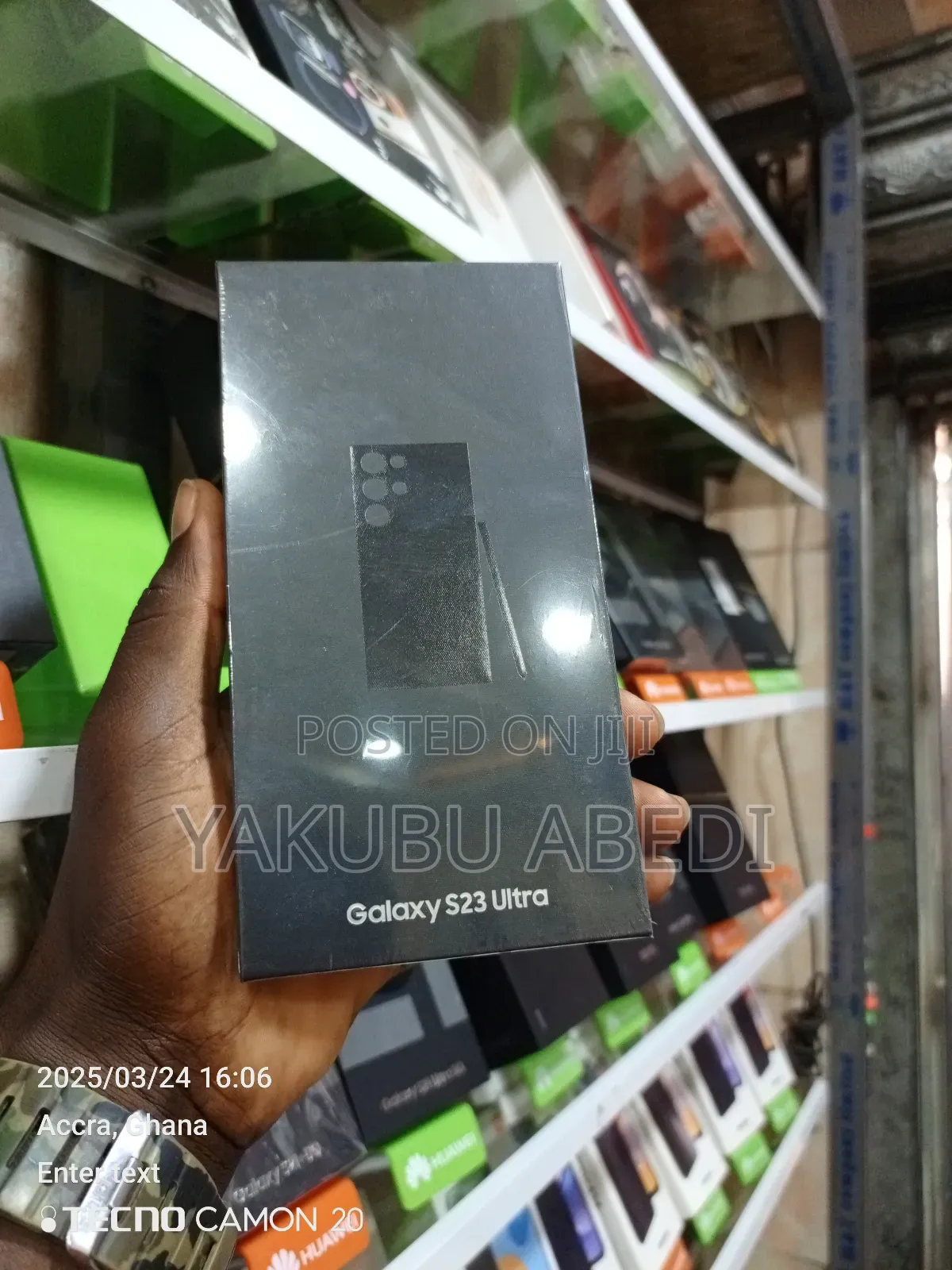 New Samsung Galaxy S23 Ultra 256 GB Black