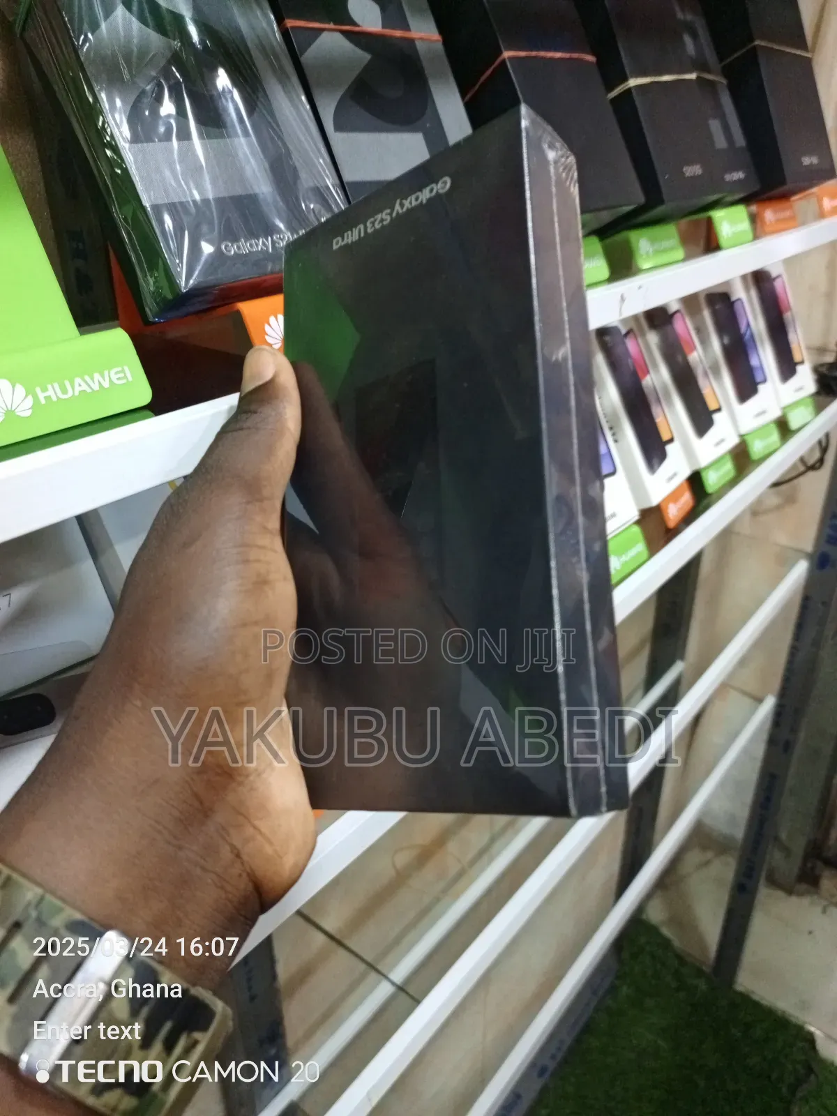 New Samsung Galaxy S23 Ultra 256 GB Black