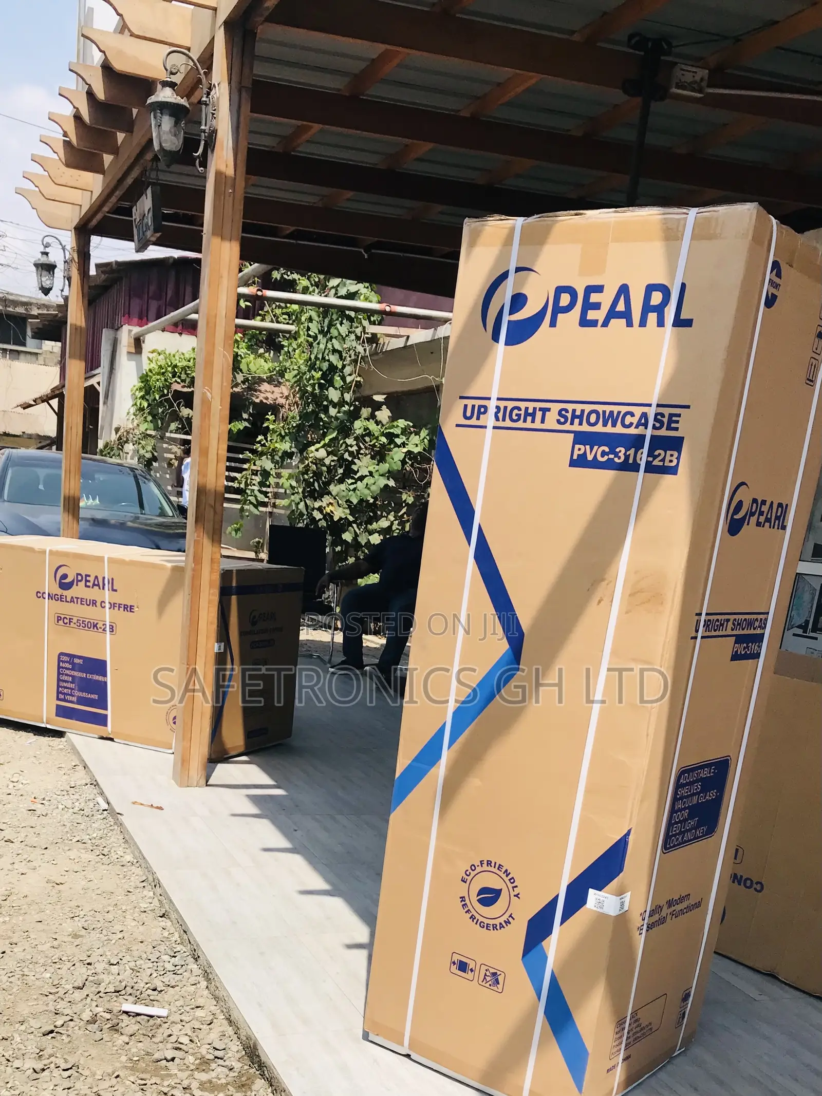 Super Fast Glass Display Singledoor Pearl PVC-316 300 Liters