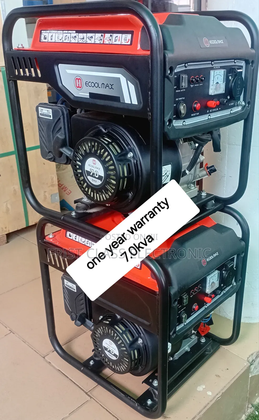 Smart Panel 7.0kva Petrol Generator