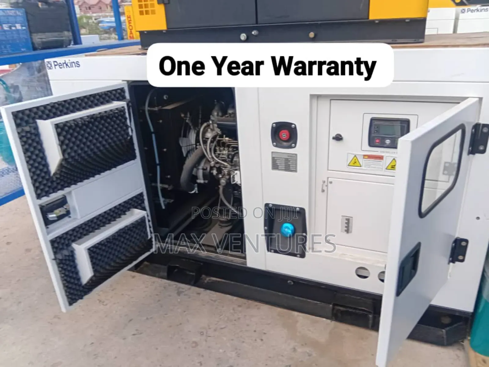 Mobile Power 50kva Perkins Diesel Silent Generator