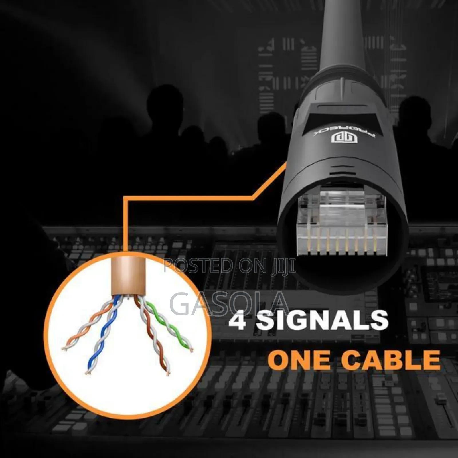 Proreck Stage Box Audio Rack Snake