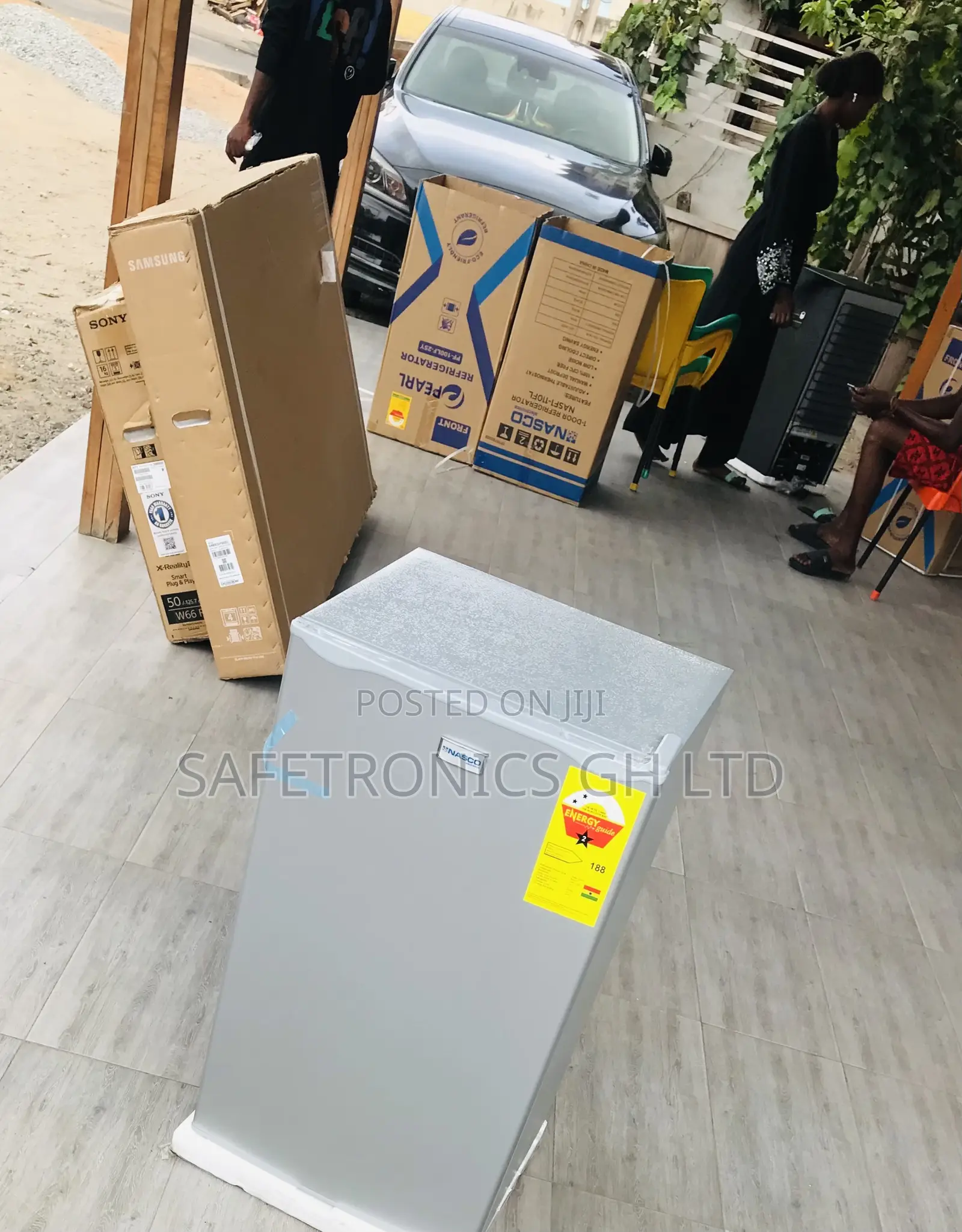 Choose Fast Top Freezer Tabletop 80 Liters Nasco Fridge
