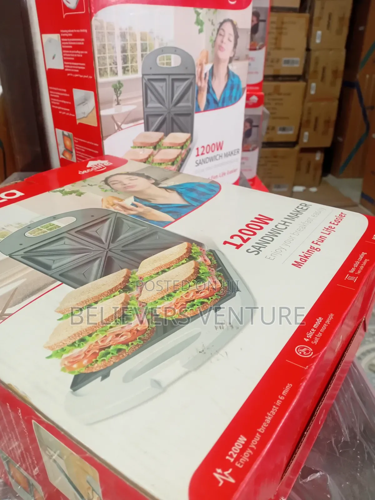 Suitable Decakila Sandwich Maker Decakila 1200w