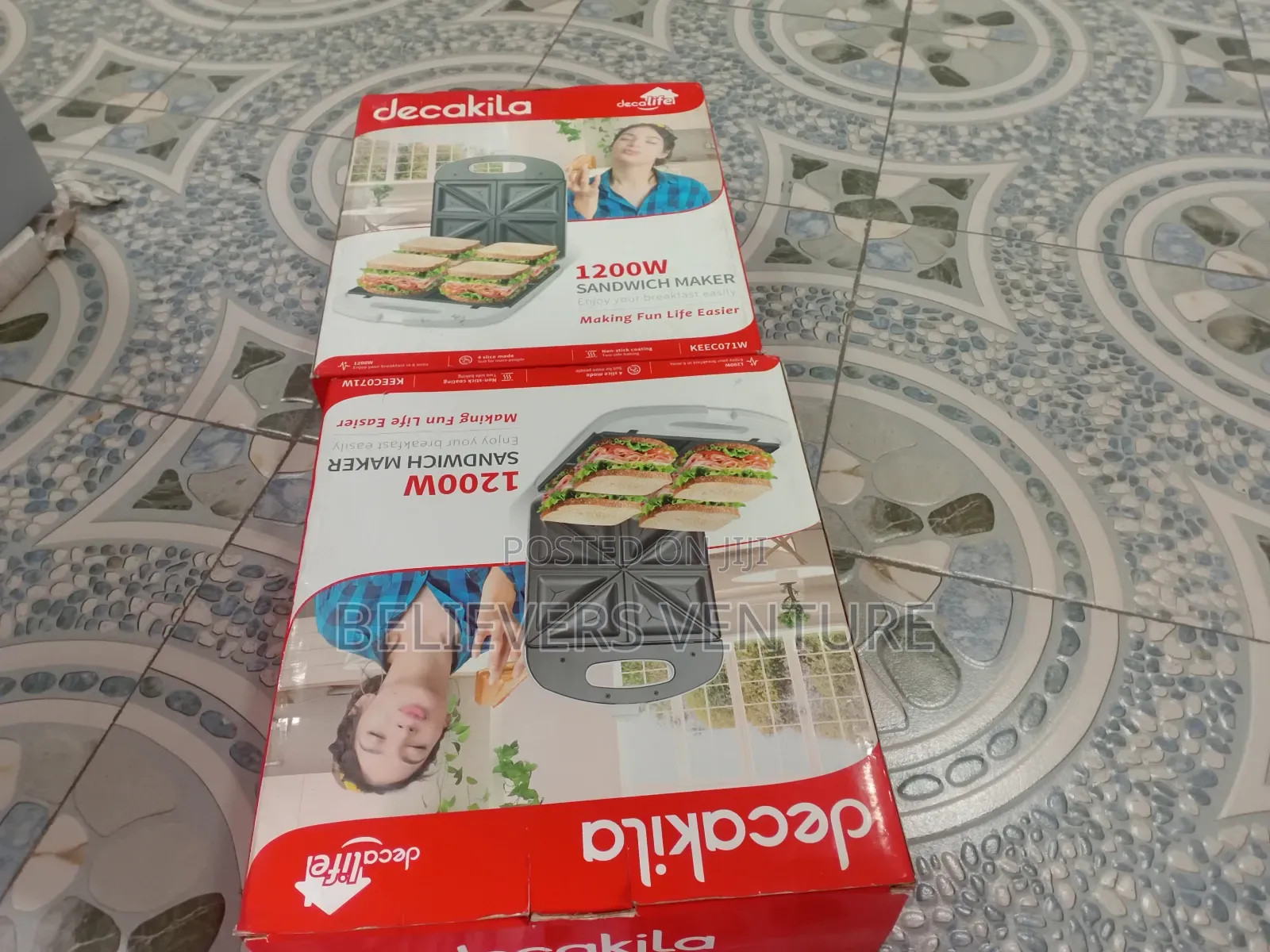 Decakila 4 Slice Mode Sandwich Maker Decakila