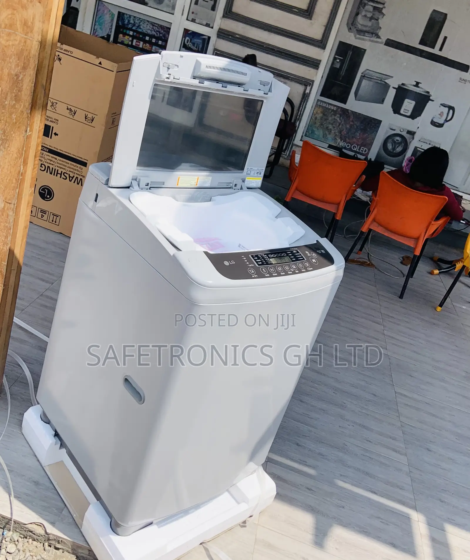 Efficiency Lg 13kg Fullauto Topload Smart Inverter Washer