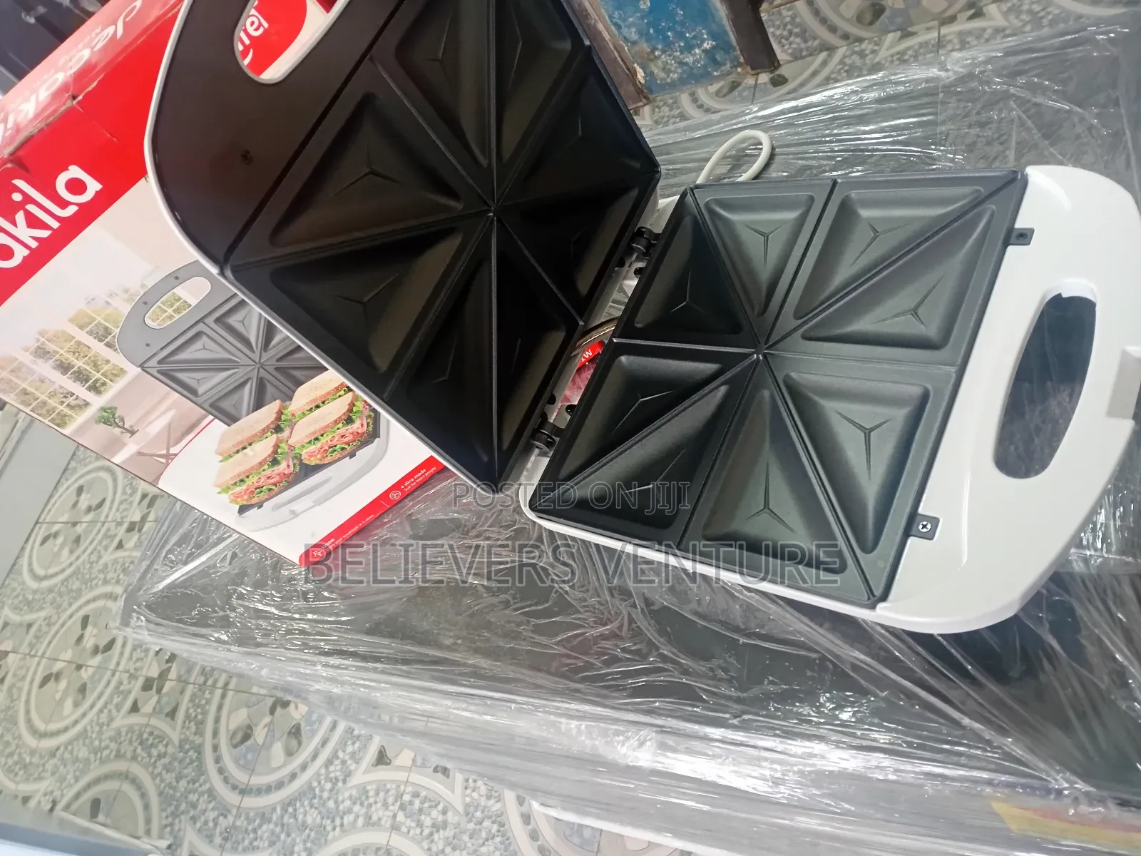 Portable Keeco71w Decakila Sandwich Maker 1200w Decalife