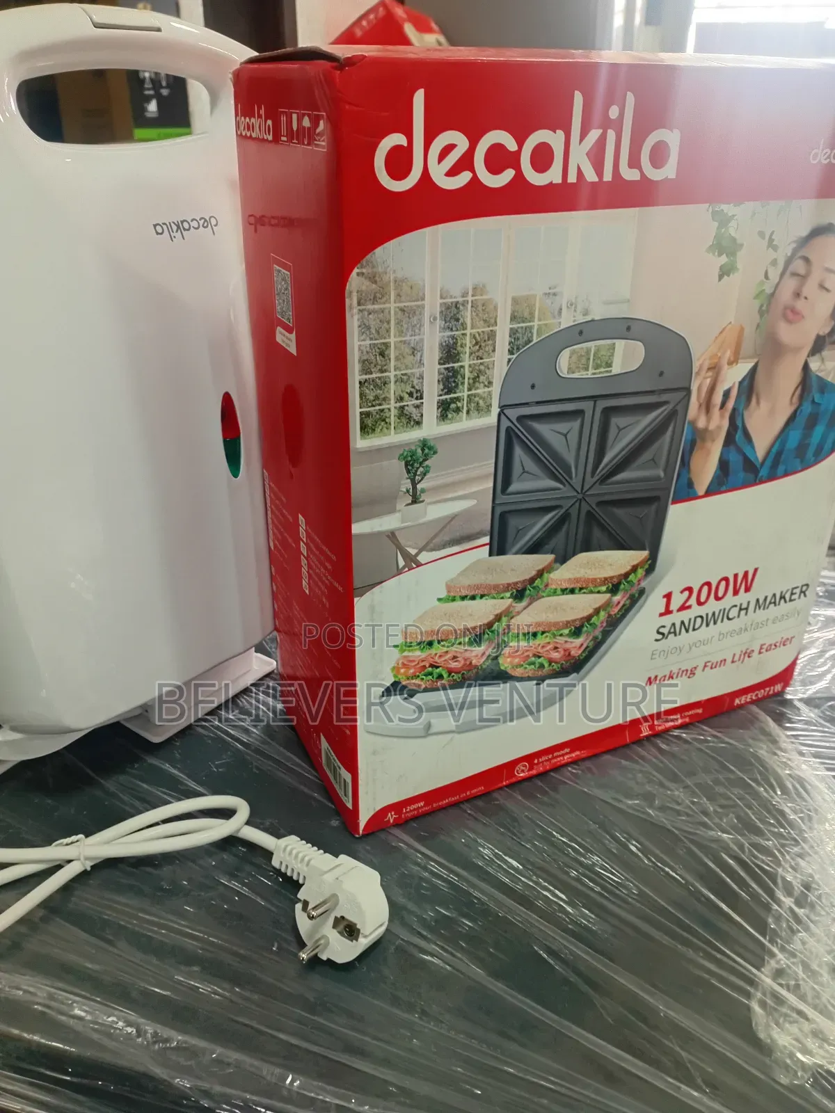 Eye Catching Sandwich Maker Decakila Decakila Maker 1200w