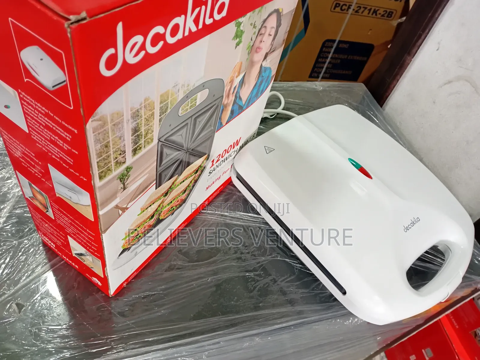 Assured Decakila Sandwich Decalife Sandwich Maker Decakila