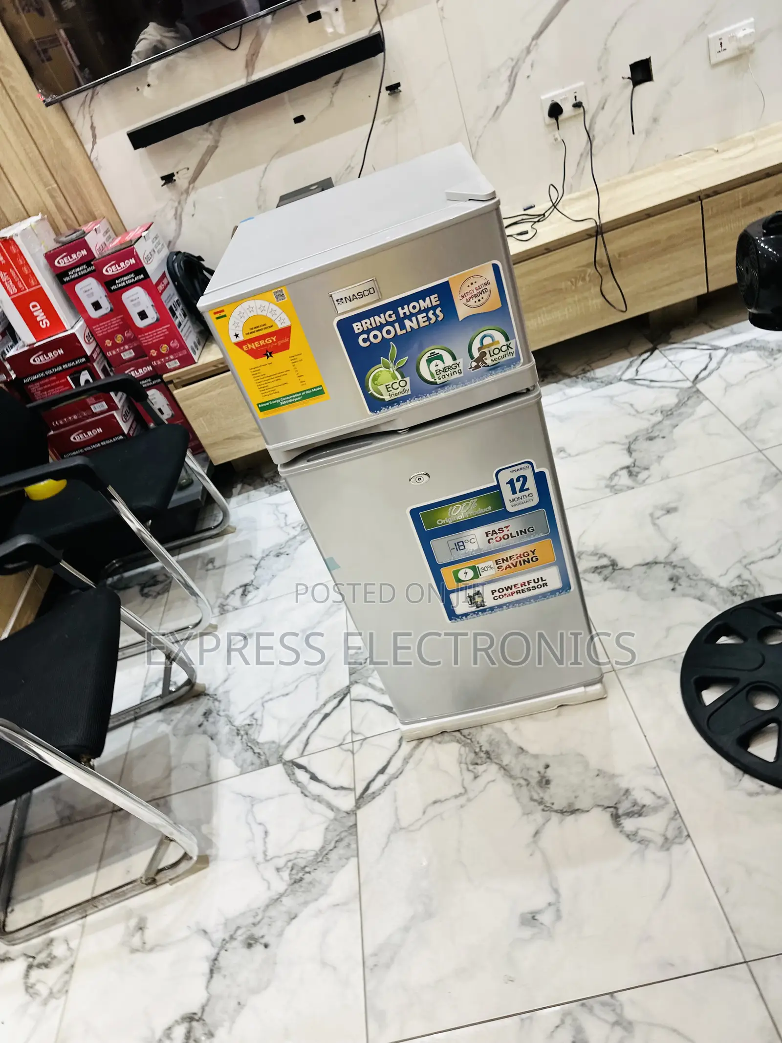 Nicely Designed Double Door Fridge Nasco Nasd2-12s