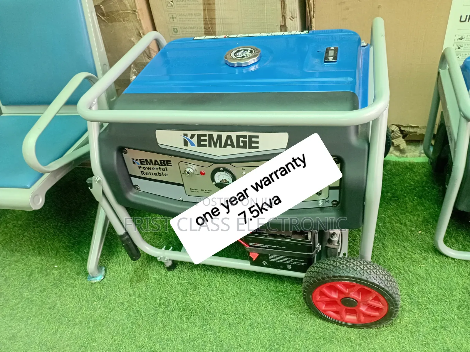 Pull Start 7.5kva Kemage Petrol Generator