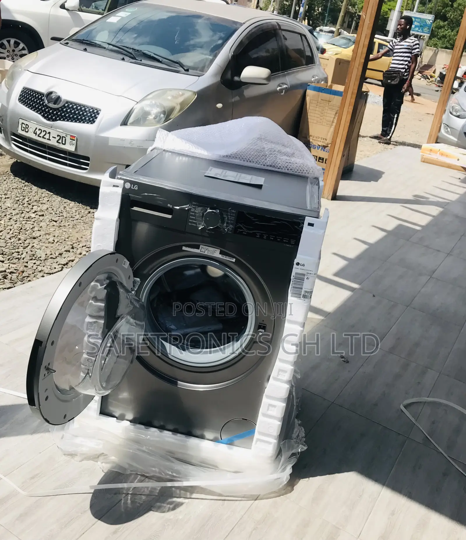 Super Powerful Lg Inverter 8kg Front Load Fullauto Smart