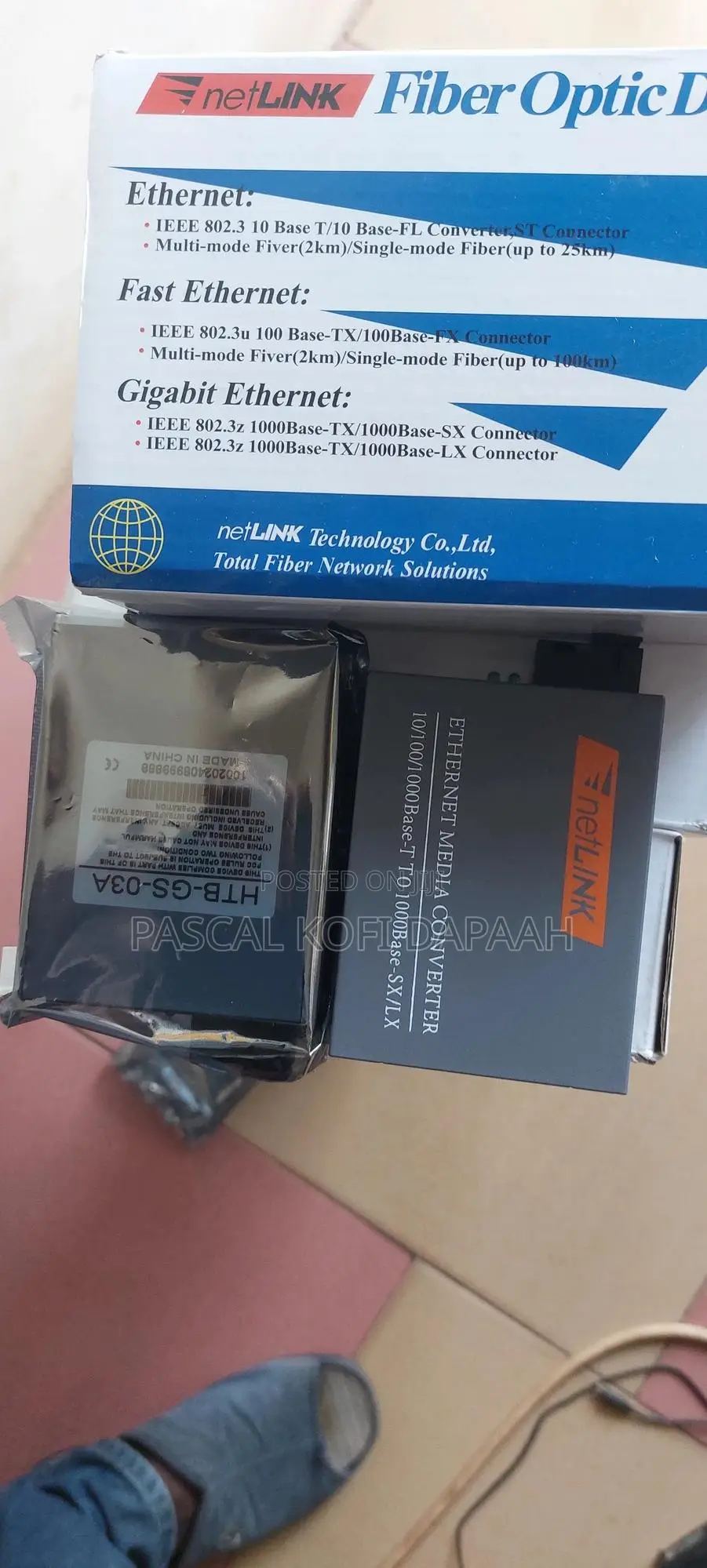 Single Mode Fiber Media Converter