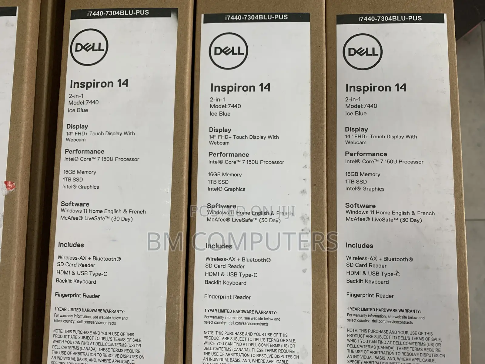 New Laptop Dell Latitude 7440 16GB Intel Core Ultra 7 SSD 1T